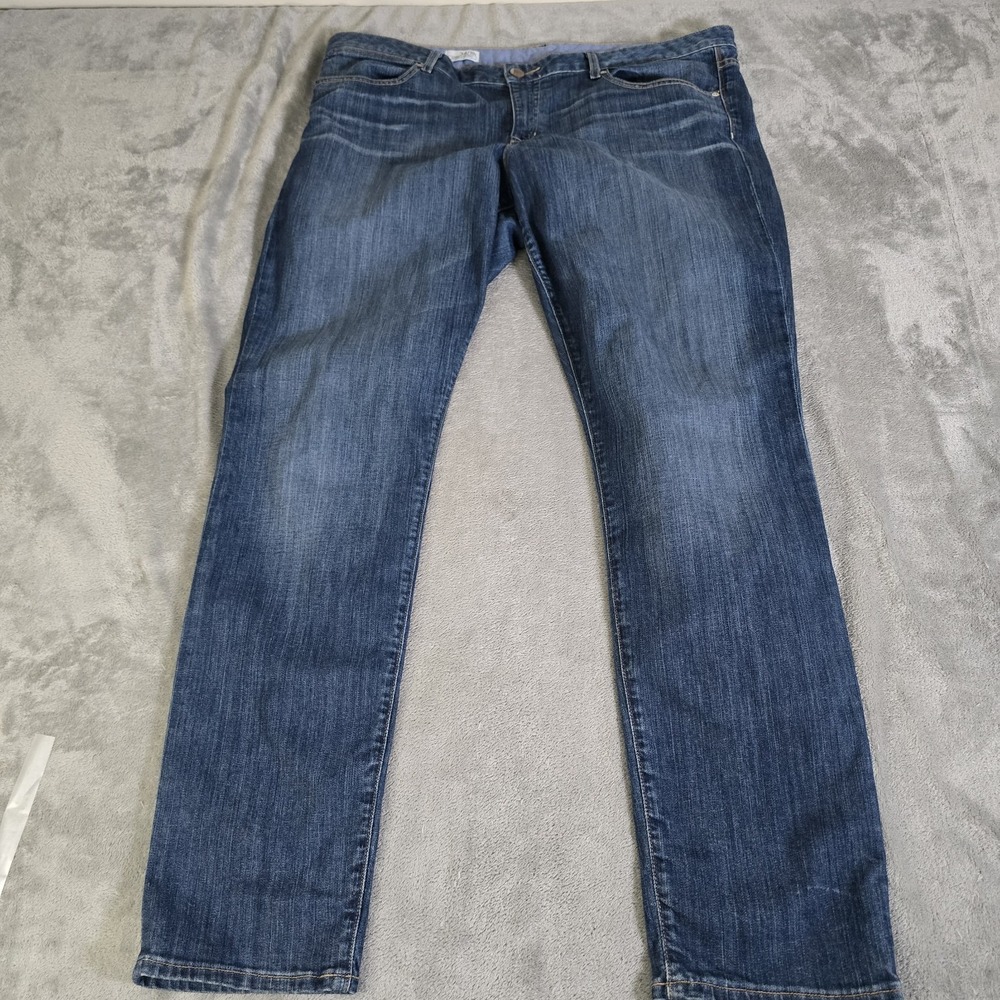 Gap 1969 Jeans Womens 34/18r Blue Always Skinny Denim Normcore Casual